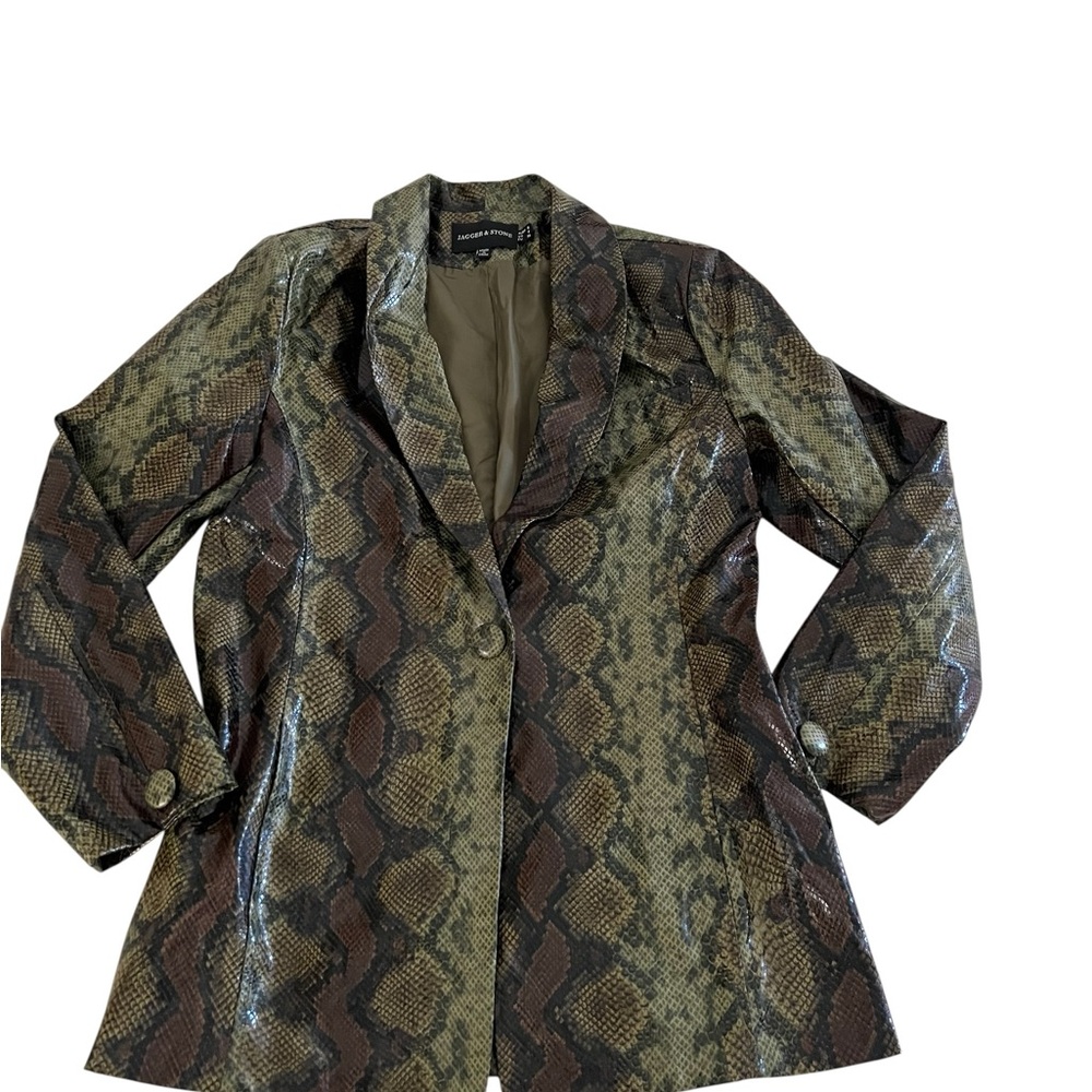Women's Snake Print Blazer